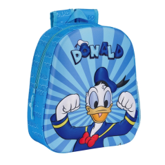 sac à dos bleu Donald 3D