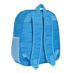 Sac à dos Safta Donald 3D bleu 27x33x10 cm porte-bouteille