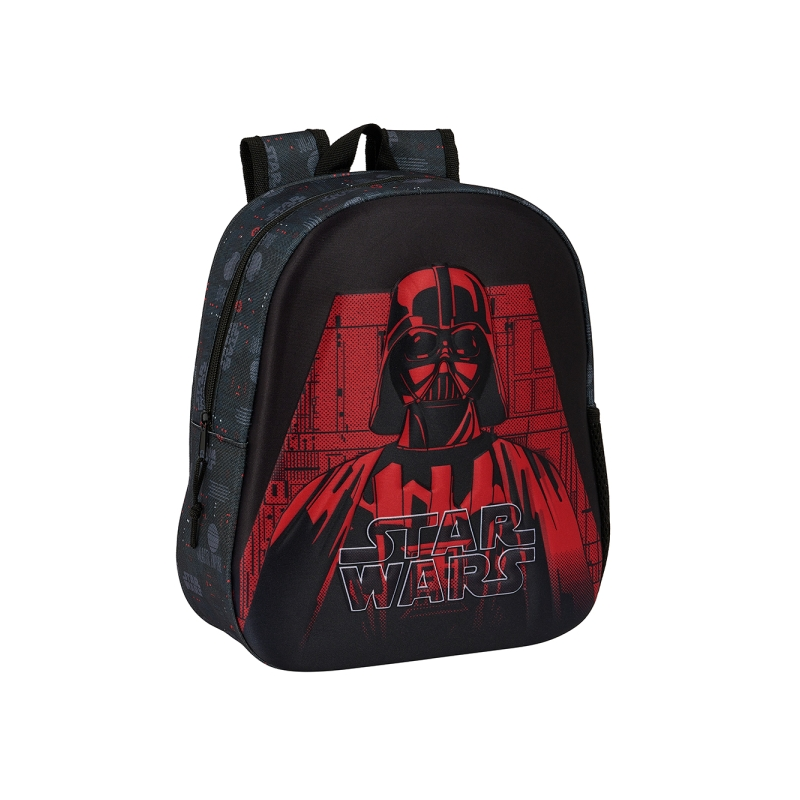 Sac à dos 3D Star Wars Safta 8,64L noir 27x33x10 cm Sac à dos 3D Star Wars Safta 8,64L noir 27x33x10 cm