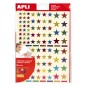 LOT de 5 Apli Adhésif Permanent Star Gomets - 10mm, 14mm et 20mm - 624 Gomets par sachet - Développement des capacités
