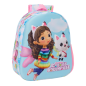 Sac à dos 3D Gabby's Dollhouse bleu clair 27x33x10 cm Sac à dos 3D Gabby's Dollhouse bleu clair 27x33x10 cm