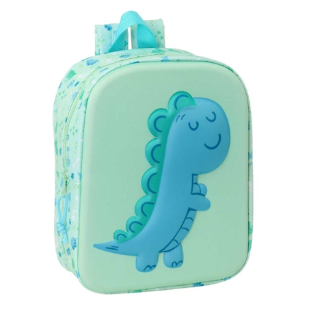 sac à dos dinosaure menthe