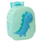Sac à dos Safta Dino 3D 8,64L menthe 27x33x10 cm Sac à dos Safta Dino 3D 8,64L menthe 27x33x10 cm