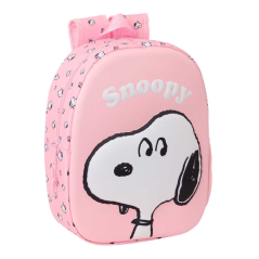 sac à dos Snoopy rose
