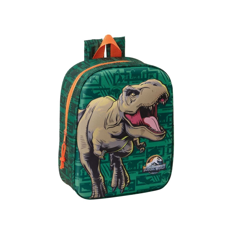 Sac à dos Jurassic World 3D 6L vert foncé 22 cm Sac à dos Jurassic World 3D 6L vert foncé 22 cm
