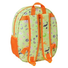 Sac à dos Safta Tiger 3D 8,64L vert clair 27x33x10 cm
