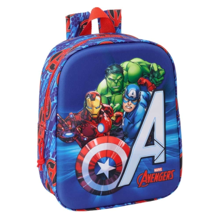 sac à dos Avengers rouge bleu