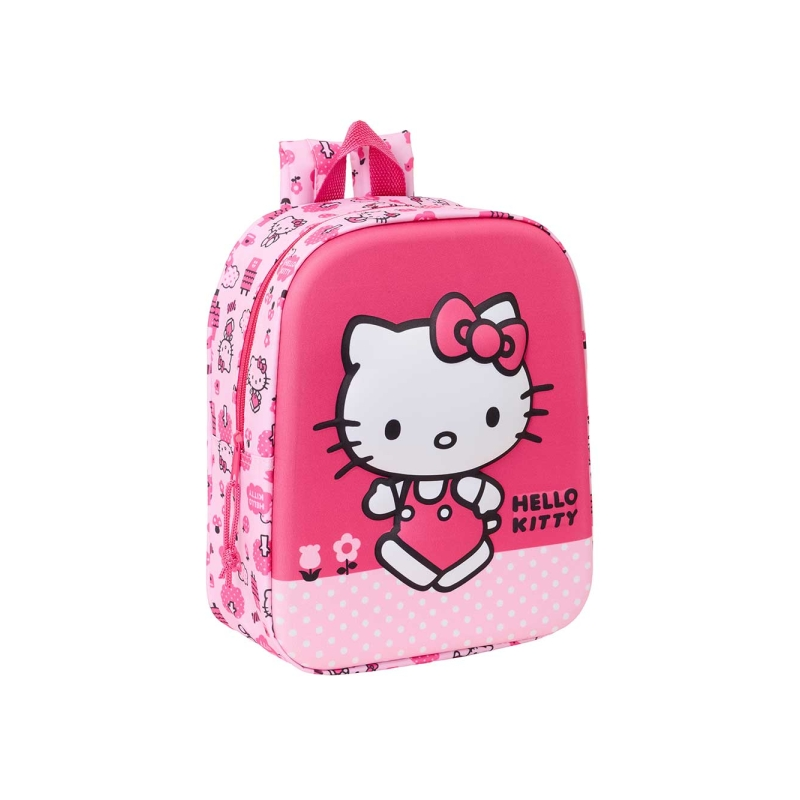 Sac à dos Hello Kitty 3D 6 L rose 22 x 27 cm Safta Sac à dos Hello Kitty 3D 6 L rose 22 x 27 cm Safta