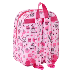 Sac à dos Hello Kitty 3D 6 L rose 22 x 27 cm Safta