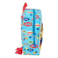 Sac à dos Pat Patrouille 6L 3D Daycare Safta - Poignée supérieure réglables et rembourrées - Fermeture éclair - 22 x 27 x 10