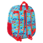 Sac à dos Paw Patrol 3D 8,64L rouge bleu 27x33x10 cm Sac à dos Paw Patrol 3D 8,64L rouge bleu 27x33x10 cm