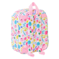 Sac à dos Peppa Pig 3D 6L blanc bleu poignée réglable Sac à dos Peppa Pig 3D 6L blanc bleu poignée réglable