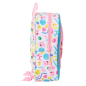 Sac à dos Peppa Pig 3D 6L blanc bleu poignée réglable Sac à dos Peppa Pig 3D 6L blanc bleu poignée réglable