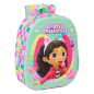 Sac à dos 3D Safta Gabby's Dollhouse menthe 8,64L 27x33x10cm Sac à dos 3D Safta Gabby's Dollhouse menthe 8,64L 27x33x10cm