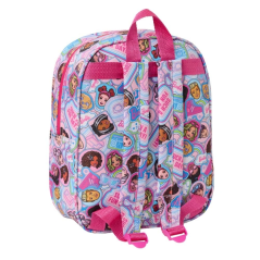 Sac à dos Safta Barbie 3D 6L rose 22x27x10 cm