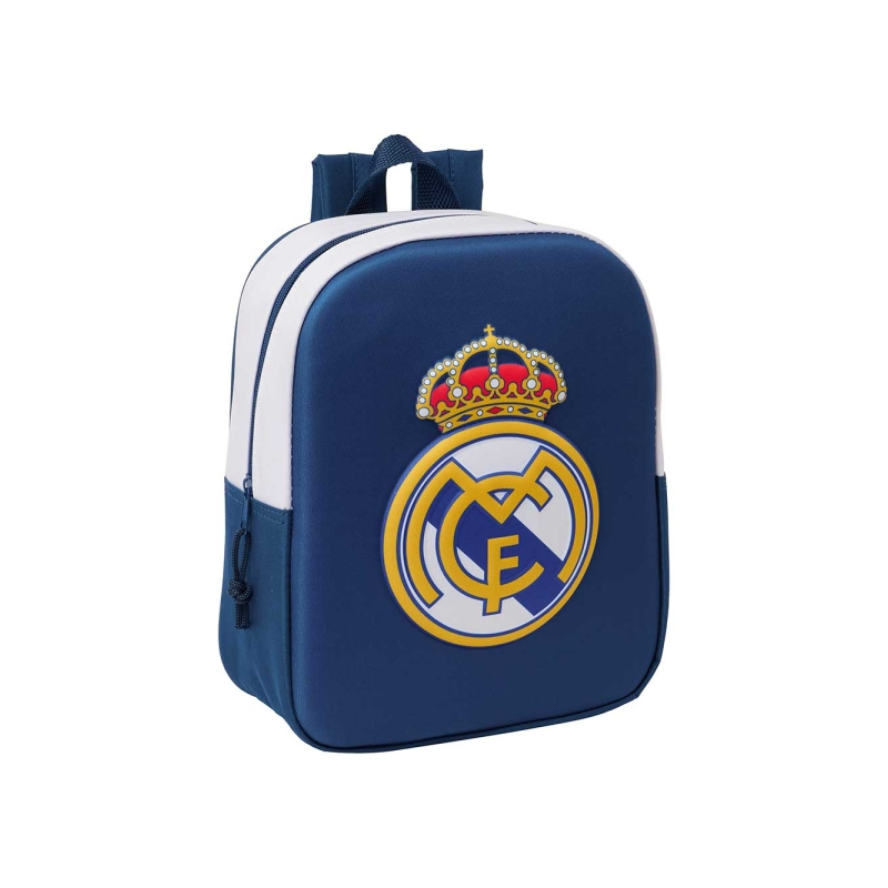 Sac à dos Real Madrid 6 L blanc et bleu 22 x 27 x 11 cm Safta Sac à dos Real Madrid 6 L blanc et bleu 22 x 27 x 11 cm Safta