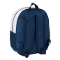 Sac à dos Real Madrid 3D 8,64 L blanc et bleu 27 x 33 x 10 cm