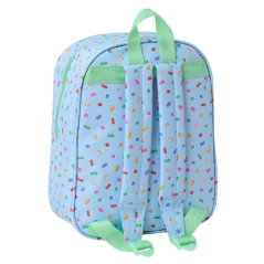 Sac à dos Safta Bluey 6L 3D bleu clair 22x27x10 cm