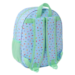 Sac à dos Bluey 3D 8,64L bleu clair 27x33x10 cm