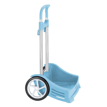Valise à roulettes Safta Evolution bleu clair 40x85x28 cm