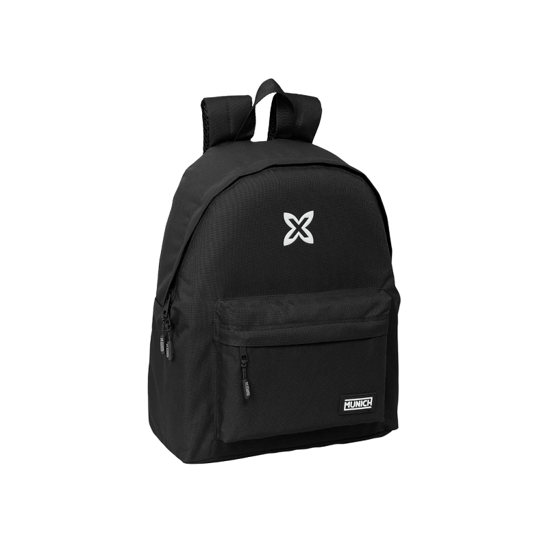 Sac à dos Safta Munich Basics noir 33x42x15 cm poignée Sac à dos Safta Munich Basics noir 33x42x15 cm poignée