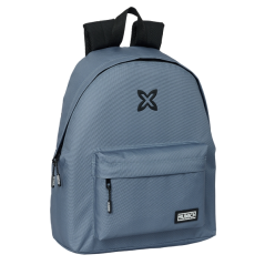 poignée de sac à dos gris