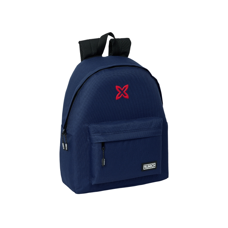 Sac à dos Safta Munich Basics bleu marine 33x42x15 cm Sac à dos Safta Munich Basics bleu marine 33x42x15 cm
