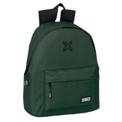 poignée de sac à dos vert