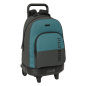 Sac à dos trolley Safta Urban Style noir vert amovible 33x Sac à dos trolley Safta Urban Style noir vert amovible 33x