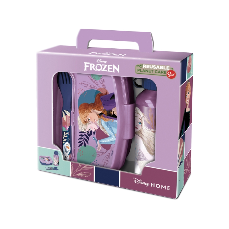 Service de table enfant Safta Frozen Cool Days violet sans BPA Service de table enfant Safta Frozen Cool Days violet sans BPA
