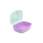 Appareil à sandwichs glacés rectangulaire violet sans BPA Appareil à sandwichs glacés rectangulaire violet sans BPA