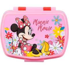 Appareil à sandwichs Minnie Mouse rectangulaire rose sans BPA