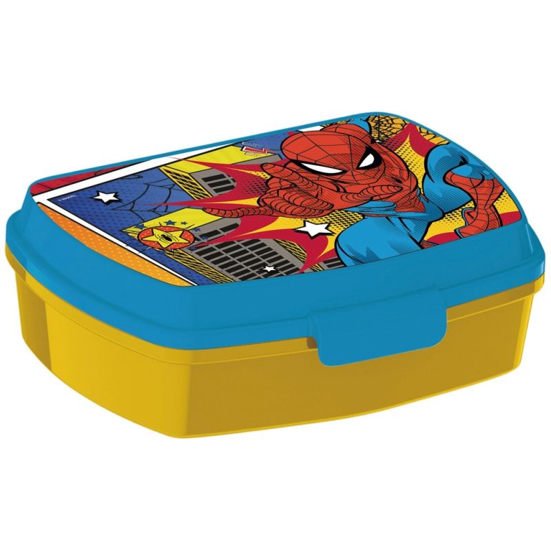 Boite à goûter Spider-Man Attack Safta - PVC sans BPA - Rectangulaire - 17 x 5,6 x 13,3 cm - Jaune Boite à goûter Spider-Man Attack Safta - PVC sans BPA - Rectangulaire - 17 x 5,6 x 13,3 cm - Jaune