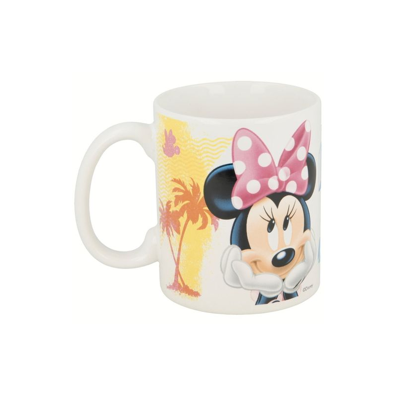 Mug céramique Minnie Mouse 325 ml blanc lave-vaisselle micro-ondes Mug céramique Minnie Mouse 325 ml blanc lave-vaisselle micro-ondes