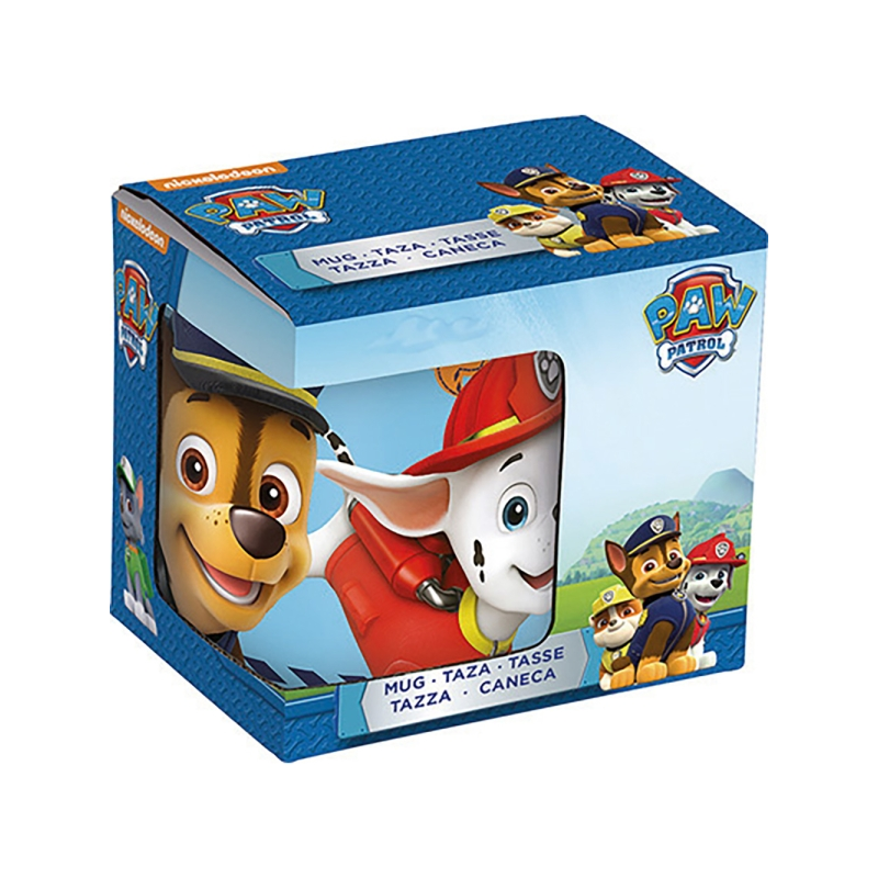 Mug céramique Pat' Patrouille bleu 325 ml Safta