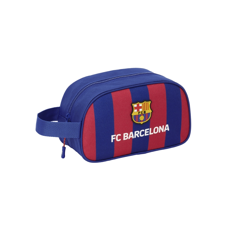 Trousse de toilette FC Barcelone rouge bleu 26x15x12 cm