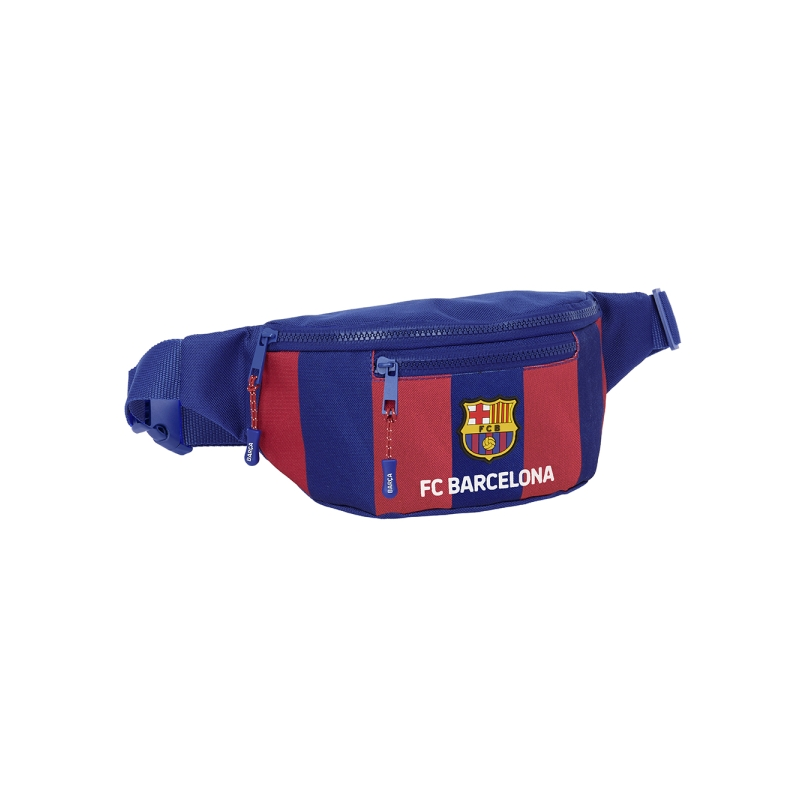 Sac banane FC Barcelone 2 compartiments rouge bleu 23x12x9 cm Sac banane FC Barcelone 2 compartiments rouge bleu 23x12x9 cm