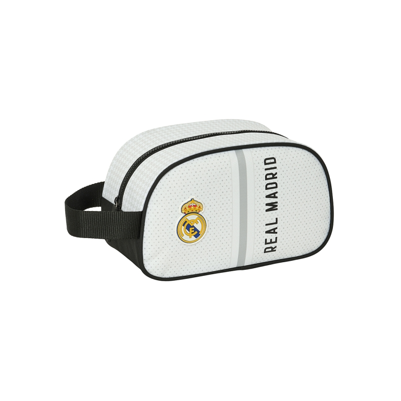 Trousse de toilette Real Madrid 24/25 noir blanc 26x15x12 cm