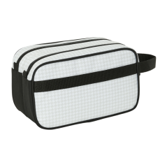 Trousse de toilette Real Madrid 24/25 2 compartiments noir blanc