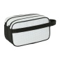 Trousse de toilette Real Madrid 24/25 2 compartiments noir blanc Trousse de toilette Real Madrid 24/25 2 compartiments noir blanc