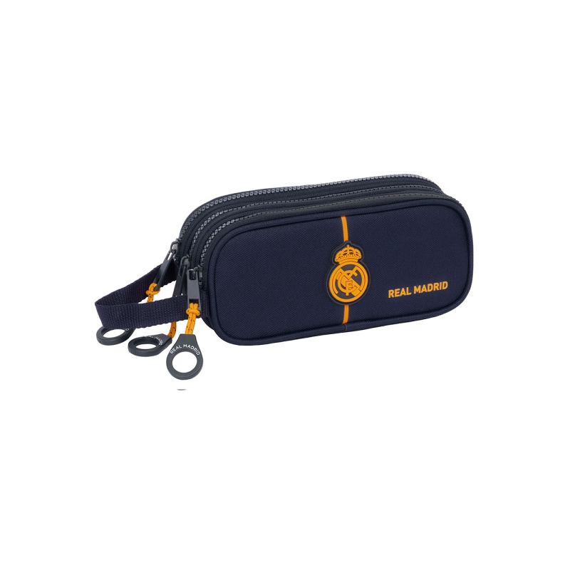 Trousse Real Madrid 2nd Kit 24/25 3 compartiments bleu marine