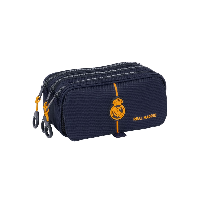 Trousse Real Madrid 2nd Kit 24/25 3 compartiments bleu marine