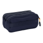 Trousse Real Madrid 2nd Kit 24/25 3 compartiments bleu marine