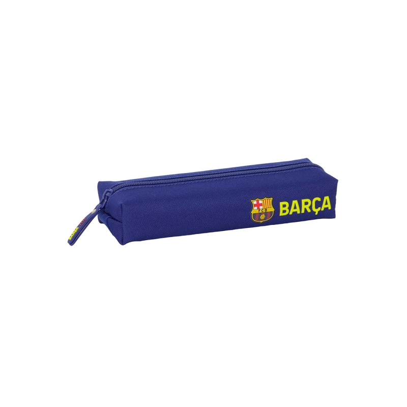 Trousse FC Barcelone 1 compartiment bleu marine 22x4x7 cm
