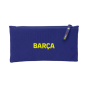 Trousse FC Barcelone 2 compartiments rouge bleu 22x11x1 cm