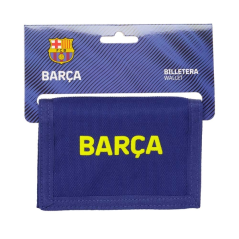 portefeuille FC Barcelone rouge bleu