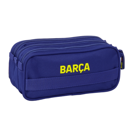Trousse FC Barcelone 3 compartiments 1,72L rouge bleu 21,5x10x8 cm