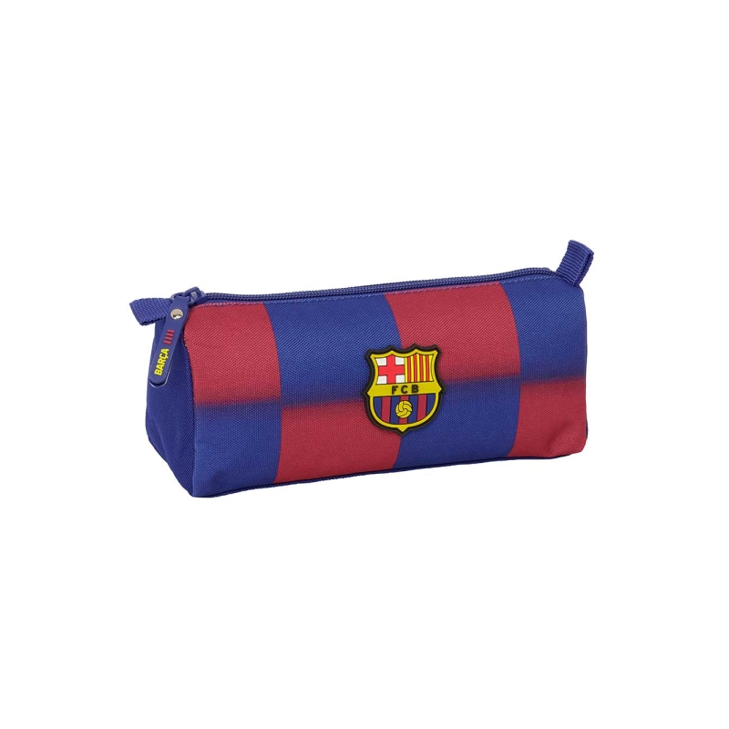 Trousse FC Barcelone 1 compartiment 21x8x7 cm rouge bleu Trousse FC Barcelone 1 compartiment 21x8x7 cm rouge bleu