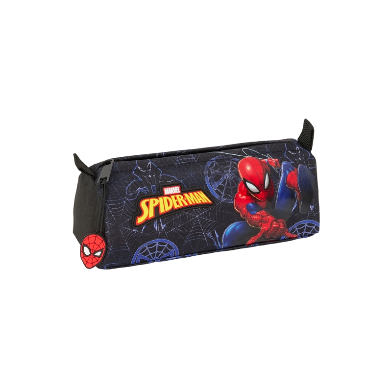 Trousse Spider-Man Attaque 1 compartiment noir 21x8x7 cm Trousse Spider-Man Attaque 1 compartiment noir 21x8x7 cm