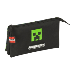 trousse Minecraft TNT noire compartiments
